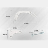 Maxbell BBC Power Steering Pump Bracket (for Long Water Pump)