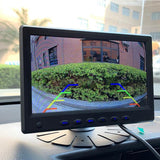 Maxbell IP68 Car Backup Camera Night Vision for Monitor Driving  White AHD720-1080