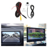 Maxbell IP68 Car Backup Camera Night Vision for Monitor Driving  White AHD720-1080