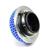 Maxbell 3" Cold Air Intake/Short Ram Turbo Mushroom Performance Filter Blue