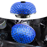 Maxbell 3" Cold Air Intake/Short Ram Turbo Mushroom Performance Filter Blue