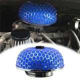 Maxbell 3" Cold Air Intake/Short Ram Turbo Mushroom Performance Filter Blue