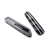 Maxbell 1 Pair Air Flow Vents Grilles Decor for BMW 5 Series E39 E60 E61 M5 Black