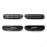 Maxbell 1 Pair Air Flow Vents Grilles Decor for BMW 5 Series E39 E60 E61 M5 Black