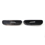 Maxbell 1 Pair Air Flow Vents Grilles Decor for BMW 5 Series E39 E60 E61 M5 Black