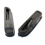 Maxbell 1 Pair Air Flow Vents Grilles Decor for BMW 5 Series E39 E60 E61 M5 Black