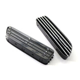 Maxbell 2x Side Fender Air Flow Vents Grille Grill Fit for BMW 5 Series E39 E60 E61