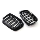 Maxbell Double Line Front Hood Kidney Grill Grille Fits for BMW E46 4 Door 1998-2001