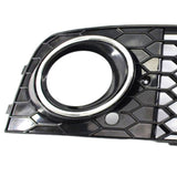 Maxbell Bumper Fog Light Grille Grill Cover for Audi A4 B8 RS4 8KD807682 A