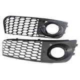 Maxbell Bumper Fog Light Grille Grill Cover for Audi A4 B8 RS4 8KD807682 B