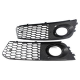 Maxbell Bumper Fog Light Grille Grill Cover for Audi A4 B8 RS4 8KD807682 B