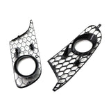 Maxbell 2PCS Lower Bumper Fog Light Grille Grill Cover for VW Golf 6 09-13 Compact