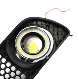 Maxbell 2x Right and Left Fog Light Grille Compatible for Mercedes Benz 2008-2010