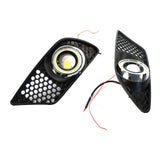 Maxbell 2x Right and Left Fog Light Grille Compatible for Mercedes Benz 2008-2010