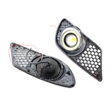 Maxbell 2x Right and Left Fog Light Grille Compatible for Mercedes Benz 2008-2010