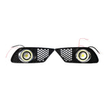 Maxbell 2x Right and Left Fog Light Grille Compatible for Mercedes Benz 2008-2010