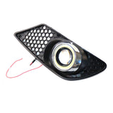Maxbell 2x Right and Left Fog Light Grille Compatible for Mercedes Benz 2008-2010