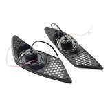 Maxbell 2x Right and Left Fog Light Grille Compatible for Mercedes Benz 2008-2010