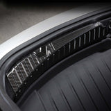 Maxbell 1 Pair Inner Stainless Steel Rear Guard for Tesla Model 3 Car Carbon fiber