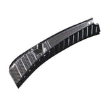 Maxbell 1 Pair Inner Stainless Steel Rear Guard for Tesla Model 3 Car Carbon fiber
