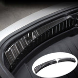 Maxbell 1 Pair Inner Stainless Steel Rear Guard for Tesla Model 3 Car Carbon fiber