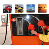 Maxbell Aluminum Automatic Fuel Nozzle Fuel Refilling Heavy Duty 0-60L/min 0.18MPa 1 inch Outlet