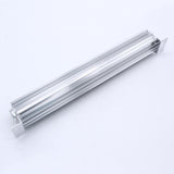 Maxbell Transmission Cooler 2 Holes 18inch Tank Oil Cooler Silver Fit for Car Truck