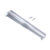 Maxbell Transmission Cooler 2 Holes 18inch Tank Oil Cooler Silver Fit for Car Truck