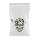 Maxbell 3D Decal Skull Car Sticker Modification Plating for Motorcycle Truck Bronzed