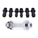 Maxbell Inline Oil Filter 3/8" 1/4" 5/16" Fittings for Boat Line Pipe