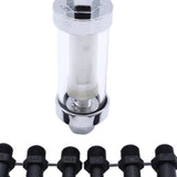 Maxbell Inline Oil Filter 3/8" 1/4" 5/16" Fittings for Boat Line Pipe