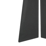 Maxbell 2x Car Window B Pillar Cover Trim Sticker Fit for Tesla Model 3 stripe