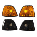 Maxbell Front Corner Signal Light 63138353279 Turn Signals Fit for BMW E36 92-98 gray left