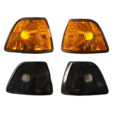Maxbell Front Corner Signal Light 63138353279 Turn Signals Fit for BMW E36 92-98 gray left