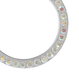Maxbell Bling Rings Shiny Start Button Rhinestone Ignition Push Button Trim Colorful