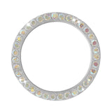Maxbell Bling Rings Shiny Start Button Rhinestone Ignition Push Button Trim Colorful