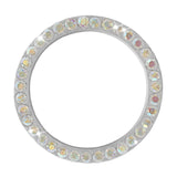Maxbell Bling Rings Shiny Start Button Rhinestone Ignition Push Button Trim Colorful