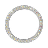 Maxbell Bling Rings Shiny Start Button Rhinestone Ignition Push Button Trim Colorful