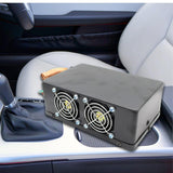 Maxbell Car Space Heater Defroster for Winter Fits for Truck RV Cars SUV Black 12v