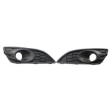 Maxbell 2x Hollow Front Bumper Lower Grilles for Ford Fiesta 2013 2014 2015 2016