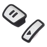 Maxbell Car Accelerator Brake Foot Rest Pad Pedal Stainless Steel for VW ID3 ID4 ID6