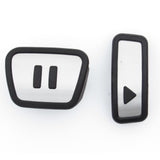 Maxbell Car Accelerator Brake Foot Rest Pad Pedal Stainless Steel for VW ID3 ID4 ID6