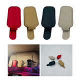 Maxbell Car Sun Visor Sunglasses Clip Organizer Multifunction for Truck Vehicle Red