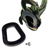 Maxbell 6Pcs Jerry Can Seal Ring Universal Engine Rubber for Motorcycle Automotive