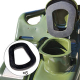 Maxbell 6Pcs Jerry Can Seal Ring Universal Engine Rubber for Motorcycle Automotive