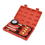Maxbell Portable 8 Pieces Automotive Gasoline Engine Cylinder Compression Tester Set
