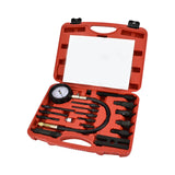 Maxbell 17 Pieces Diesel Engine Cylinder Compression Tester Tool Widely Application