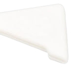 Maxbell 2x Car Door Corner Cover Anti Scratch Scratch Protector Corner Guards White