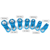 Maxbell 16 Pieces AC Fuel Line Disconnect Tool Set for A/C Fuel Transmission Systems