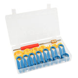 Maxbell 16 Pieces AC Fuel Line Disconnect Tool Set for A/C Fuel Transmission Systems